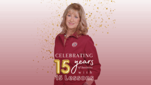 Laruie celebrating 15 years
